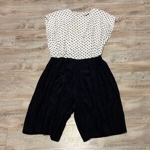 Vintage Polka Dot Romper